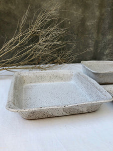 Bakeware -  Square "Tin" - Speckled